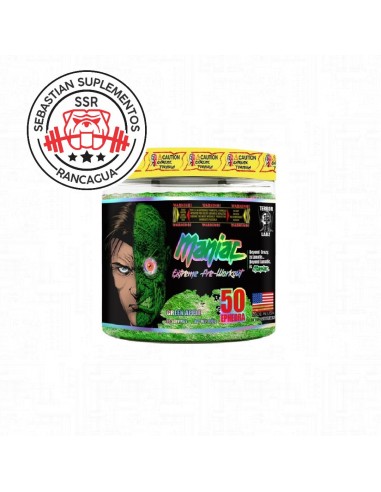 Maniac 30 Servicios Sabor Manzana Verde